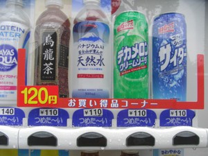 120�~�R�[�i�[��110�~�̏��i